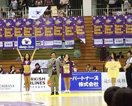 スリープクリニックPRESENTSプロバスケットチーム「東京サンレーヴス」のプレシーズンマッチの画像