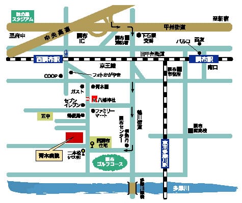 東京都調布市上石原3丁目33番17号